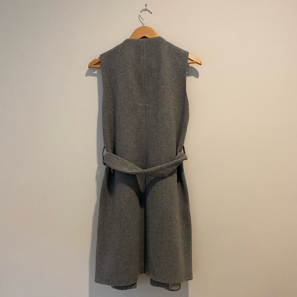 Gray Zara sleeveless trench - Picture 4 of 5